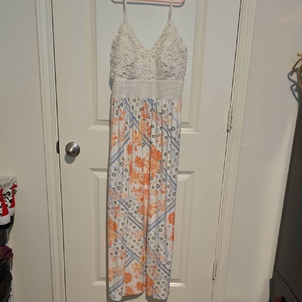 No Boundaries White Lace Dress